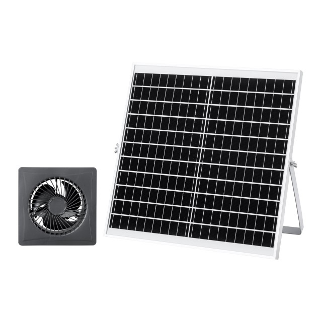 VEVOR Ηλιακός Ανεμιστήρας 20W με Μπαταρία, 220 CFM, 2030 σ.α.λ. KQWSXHFJDTYNQ6A9A001Y3