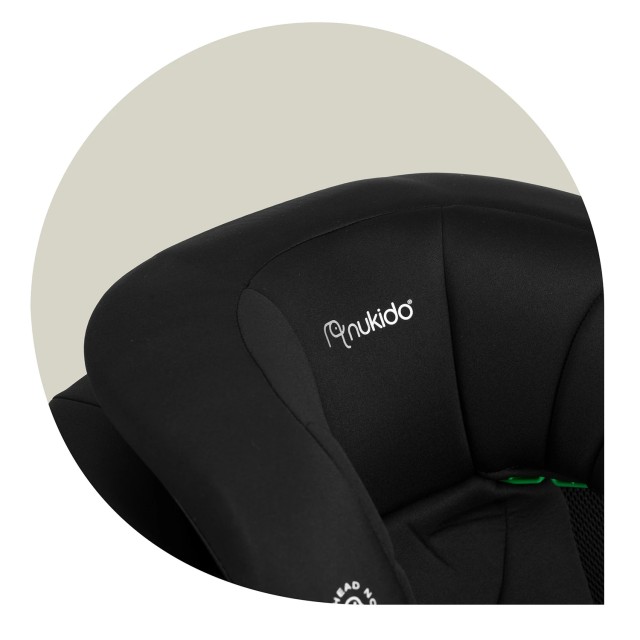 Παιδικό Κάθισμα Αυτοκινήτου ISOFIX 15-36kg – Μαύρο 710010 Nukido