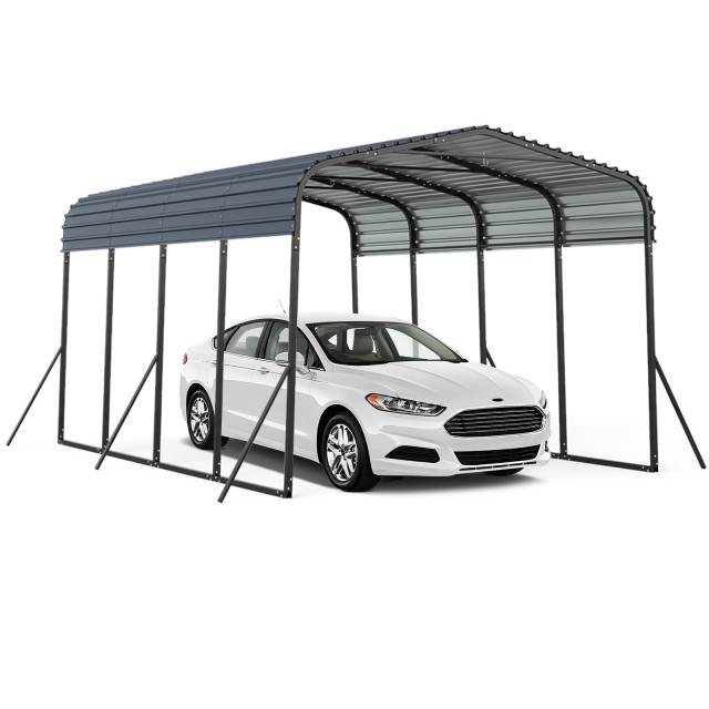 Costway Αδιάβροχο Καταφύγιο Αυτοκινήτου 440 x 300 cm NP12687BK+