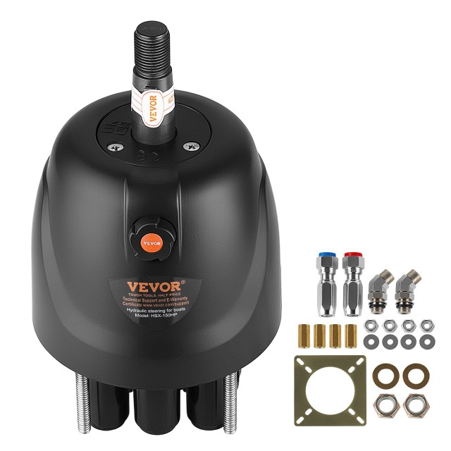 VEVOR Υδραυλική Αντλία Τιμονιού 150 HP για Εξωλέμβιες Μηχανές, Αλουμινένιο Σώμα, Ενσωματωμένη Βαλβίδα Ασφάλισης XWYYFXBDJ1507RR7G001V0