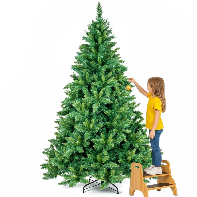 BAKAJI Χριστουγεννιάτικο Δέντρο Πράσινο Canberra 240 εκ. Πολύ Πυκνό με 1586 Άκρες Κλαδιά Ενσωμάτωσης 02842911