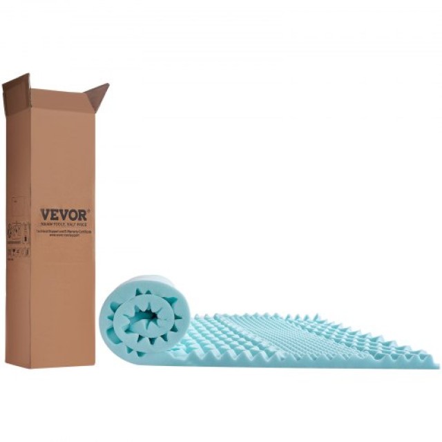 VEVOR  Ανώστρωμα Μαλακό Memory Foam Gel Ψύξης Queen 50.8mm x 1524 mm x 2032 mm JYHMD6080INCJRGHRV0