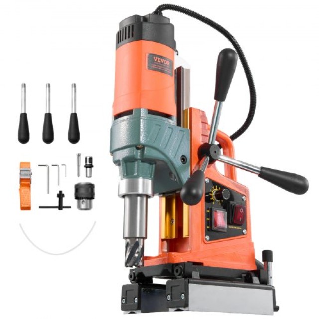 VEVOR Μαγνητική Δράπανο Πίεσης 1400 W, Ρυθμιζόμενη Ταχύτητα 0-850 RPM GSCLZCSGSDP5WQCFH001V2