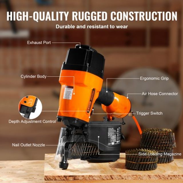 Πνευματικό Καρφωτικό VEVOR MCN90 15° 1-3/4 έως 3-1/2  QDJPDQ90OS00CEXPOV0