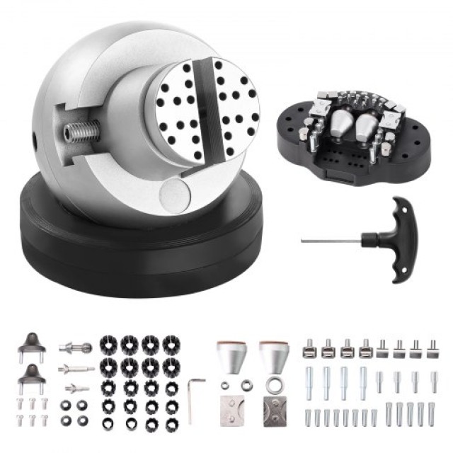 VEVOR Μπάλα Βάση 5 για Χάραξη, 360° Περιστροφή, 69 Εξαρτήματα για Κοσμήματα και Μικροχάραξη WNXZSZYHDGHJQ1VD3V0