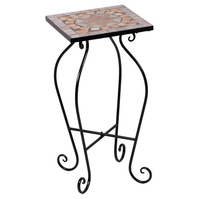 Galileo Εξωτερική Μεταλλική Βάση Φυτών με Κεραμικό Μωσαϊκό Διακόσμηση - Κύπρος Ανατολικά 2192587