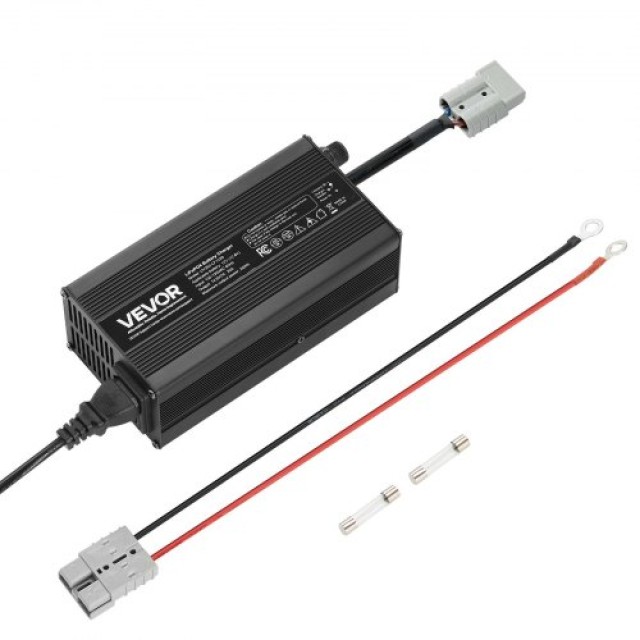 VEVOR Φορτιστής Μπαταρίας Λιθίου για RV 12V 20A 14.6V LiFePO4 Smart AC-DC FCCDQ12V20A05C7H3001V2