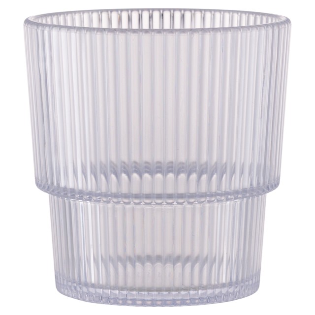 Villa DEste  Σετ 12 τμχ Διαφανές πλαστικό ποτήρι νερού 300 ml PS Cristallo di luna Unico 5924996