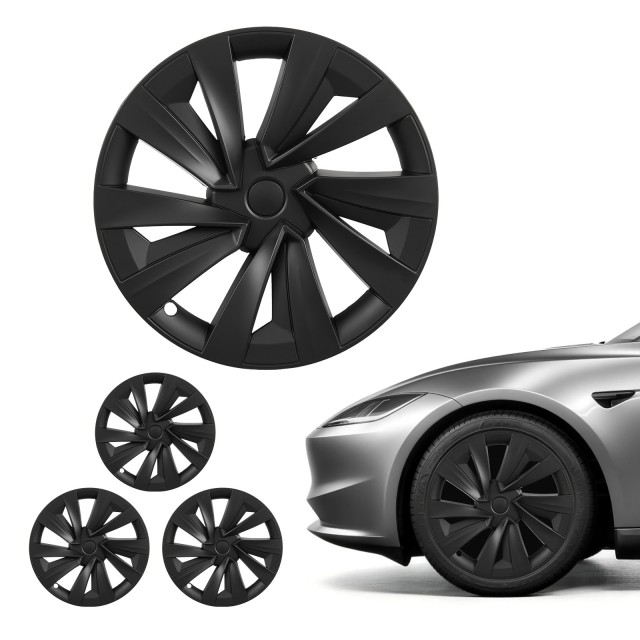 VEVOR Καλύμματα Τροχών 19 για Tesla Model Y 2025, Σετ 4 Τεμαχίων, Μαύρα, ABS, OEM Style ZYLGGYGH4JTTH6TPI001V0