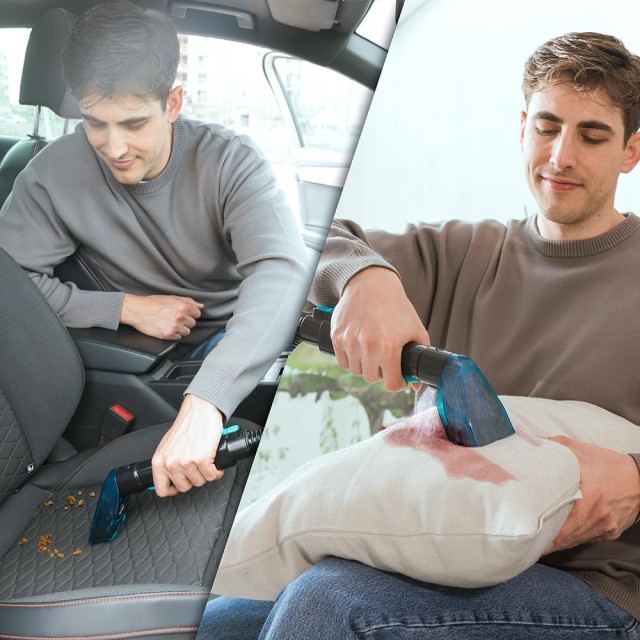 Ηλεκτρική Σκούπα για Χαλιά&Ταπετσαρίες 650 W Conga 5000 Carpet & Spot Clean XXL CEC-08441 Cecotec