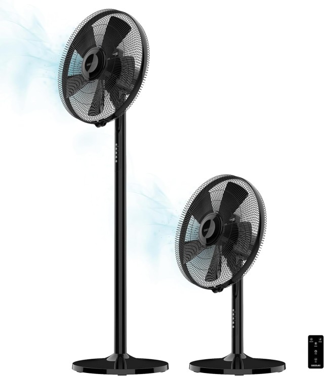 Ανεμιστήρας Δαπέδου & Επιτραπέζιος EnergySilence 555 2 in 1 Smart XL 55 W Μαύρο CEC-05875 Cecotec