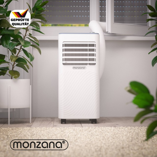 Monzana Φορητό Κλιματιστικό MZKA2000 Λευκό με Τηλεχειριστήριο 109615