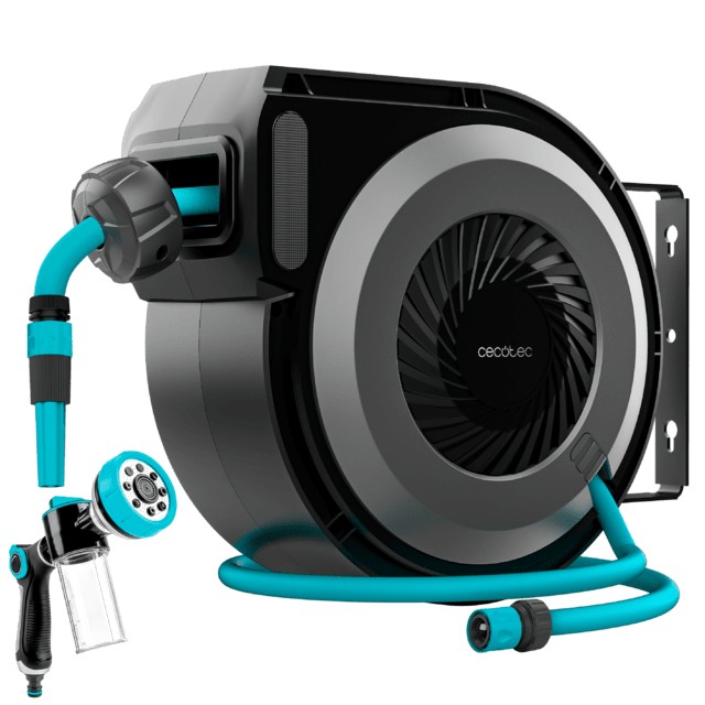 Cecotec Ανέμη Λάστιχου 10m Hydroshell 100 Pro  Αυτόματο με Slow Return και Smooth Technology CEC-114305