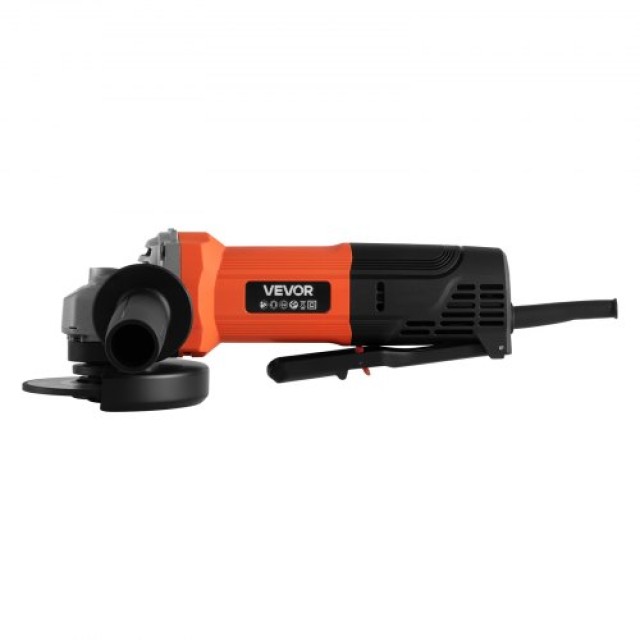VEVOR Ηλεκτρικός Γωνιακός Λειαντήρας 114.3mm - 4.5Α, 12000RPM με Ρυθμιζόμενη Προστασία Σκόνης SCMCJL45YCDSQ9I16001V2