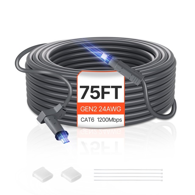 VEVOR Καλώδιο Επέκτασης Starlink Gen 2 75 FT - Υψηλής Ταχύτητας 1200 Mbps XLYZDLGEN224KCHXZ001V9
