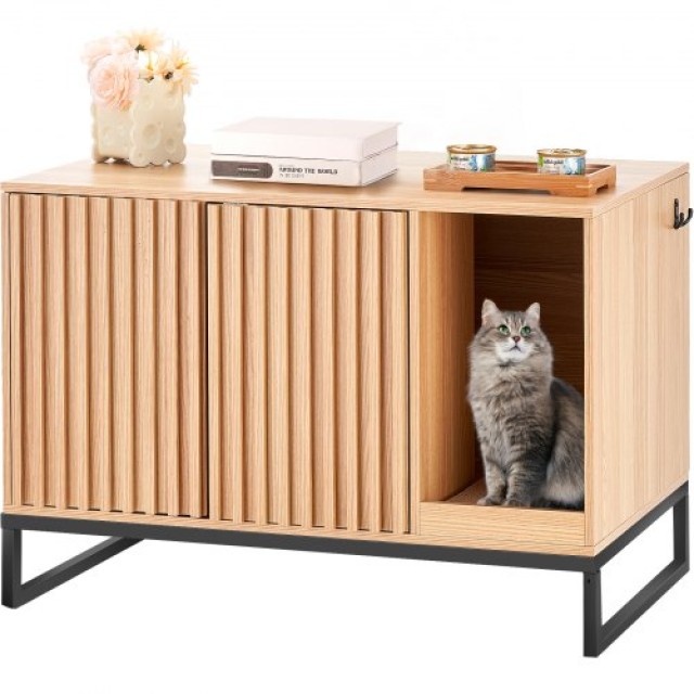 VEVOR  Κρυφή Επίπλωση Λεκάνης Γάτας 31.5x20x22 JSJJMSPWQ315EDBHPV0
