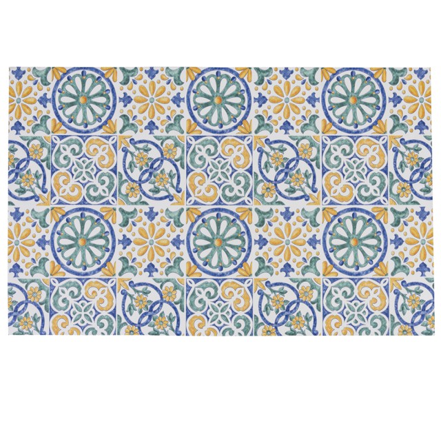 Galileo Πατάκι κουζίνας ανθεκτικό στους λεκέδες 60x200 cm από βινύλιο με αντιολισθητική βάση Posillipo 5919392 Τυχαία Επιλογή Χρωμάτων