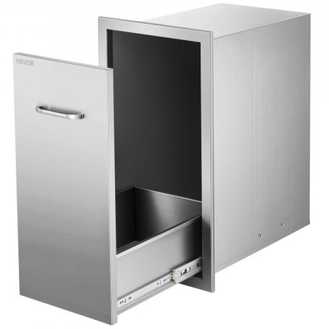 VEVOR Εξωτερικό Συρτάρι Κουζίνας από Ανοξείδωτο Ατσάλι, 13.54 πλάτος x 19.61 βάθος x 25.79 ύψος LJTBWJ1C145W3YJSV001V0