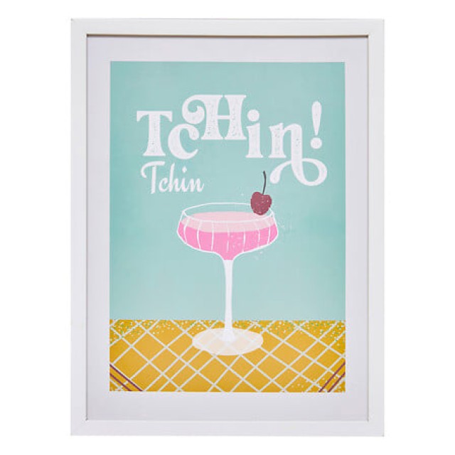 Atmosphera Πίνακας με Κάδρο Cheers to Your Love – 30x40 εκ. – Συλλογή Cherie Cherry 206433A