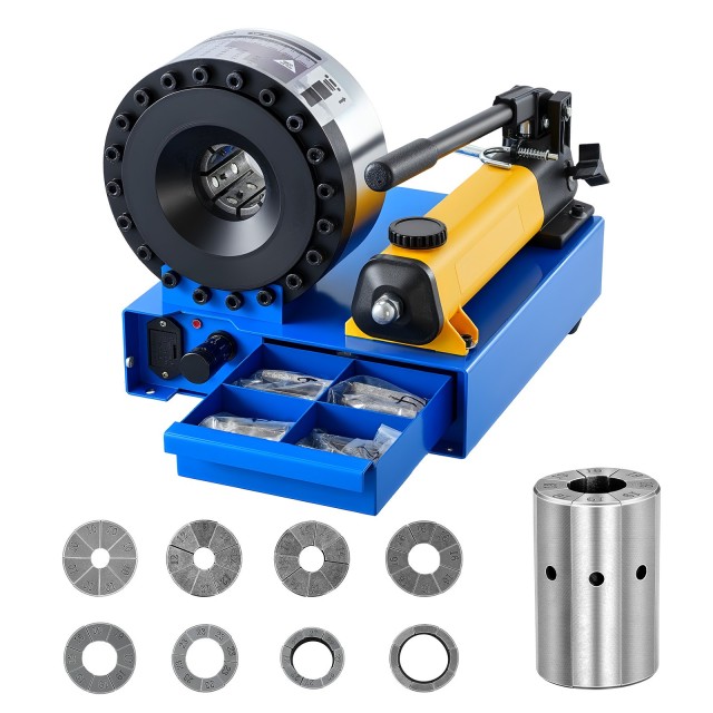 VEVOR Χειροκίνητο Πρεσάρισμα Υδραυλικών Σωλήνων με 8 Μήτρες (6-28mm) GYRGYJQGYRGYA2SPN001V0