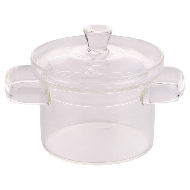 Villa DEste  Γυάλινο δοχείο με καπάκι 150 ml από βοριοπυριτικό γυαλί Glass 5921322