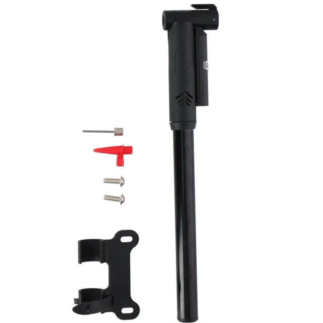 DUNLOP Συμπιεστής Αντλία Αέρος για Ποδήλατα με Μανόμετρο - Φουσκώστε Τους Τροχούς σας εύκολα! 02837544