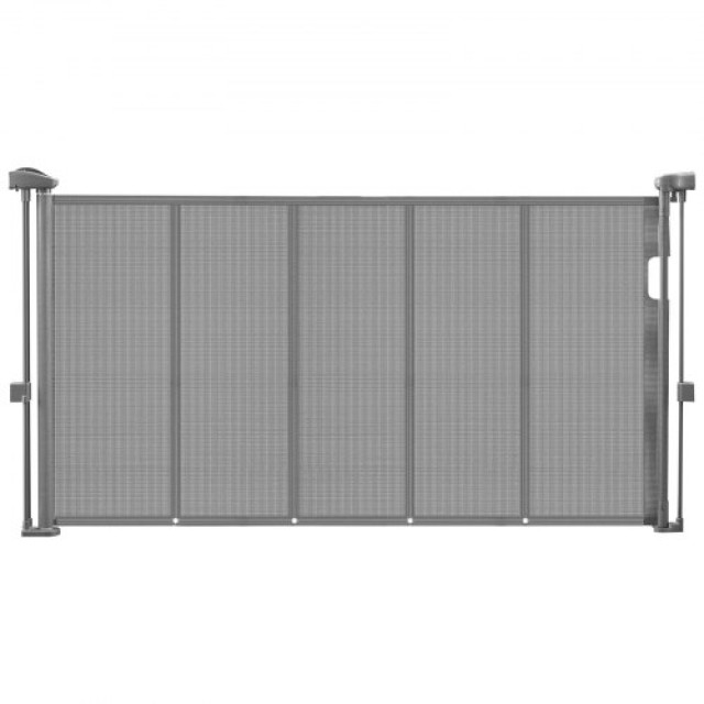 VEVOR Πτυσσόμενη Παιδική Πύλη 870 mm Ύψος, 1400 mm Πλάτος, Γκρι WZSSMHS55INC3WTGQ001V0