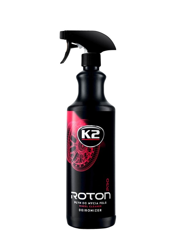 K2 ROTON PRO: Υγρό Καθαριστικό Ζαντών με Κόκκινη Δράση D1001
