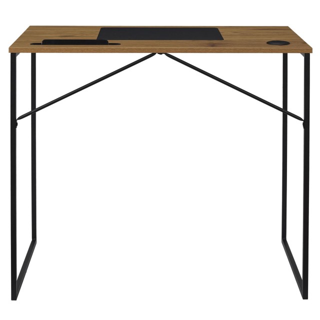 Home Deco Factory Γραφείο Ξύλου και Μετάλλου Link 90 x 76 x 50 cm HD0486
