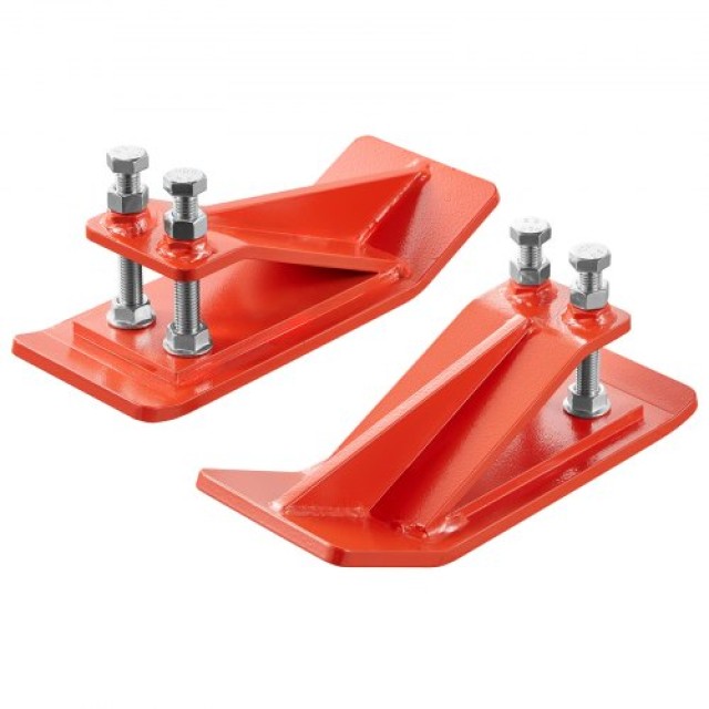 VEVOR Προστατευτικά Άκρης Κάδου Τρακτέρ, Αντιολισθητική Συσκευή με Εξαγωνικά Παξιμάδια, για Χιόνι & Χαλίκι (Πορτοκαλί) TLJCDBHQLJZSVC1AR001V0