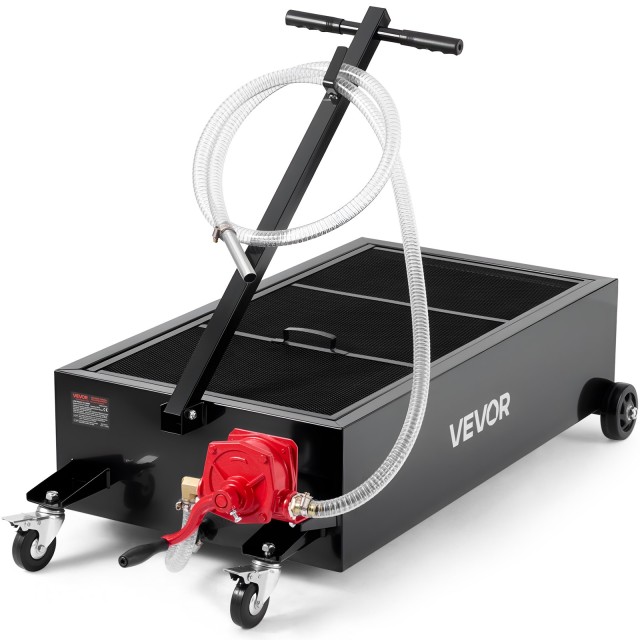 VEVOR Χαμηλού Προφίλ Λεκάνη Αλλαγής Λαδιού με Χειροκίνητη Αντλία, 94.6 L, Διαστάσεις: 1250 x 600 x 740 mm SDWSPYCJS25GYTTAY001V0