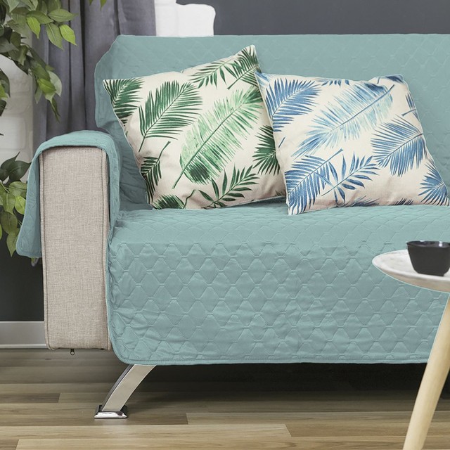 Galileo Κάλυμμα Καναπέ 3 Θέσεων 4 Εποχές Αδιάβροχο και Αντιλεκιαστικό 279x179 cm Sibilla 2194110-Aqua