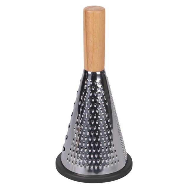 Villa dEste Home Πολυλειτουργικό τρίφτης από ανοξείδωτο ατσάλι και ξύλο με 3 είδη λεπίδων Silver Wood 5914065