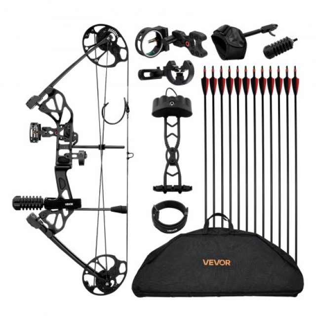 VEVOR Σύνθετο Τόξο Τοξοβολίας Δεξιόχειρα 70 Lbs 320 fps Κυνήγι Σκοποβολή FHGHSYS28YC7N11SQ001V0