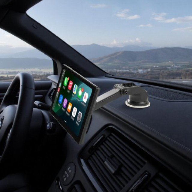 VEVOR Οθόνη Αυτοκινήτου 10 με CarPlay & Κάμερα Εμπρός/Πίσω CZZKP10INCHDHWMYE001V9