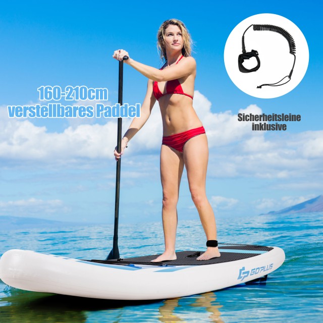 Costway Σετ SUP-Board Stand Up Paddle 305 x 76 x 15 cm SP37470-M