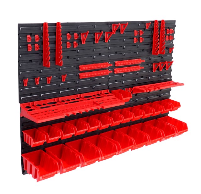 Kraft&Dele Πίνακας Οργάνωσης Εργαλείων Τοίχου 115 x 78 cm με 42 Εξαρτήματα KD-11860