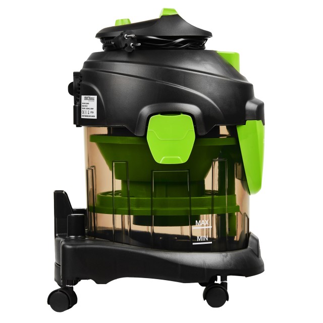 Kraft&Dele Ηλεκτρική Σκούπα 1600 W Υγρών & Στερεών με Φίλτρο Νερού 15lt KD-5157