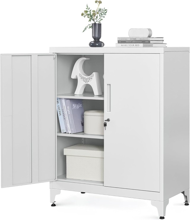 SONGMICS Πολυχρηστική  Nτουλάπα Γραφείου  40 x 80 x 90 cm με  Μοντέρνο Σχεδιασμό OMC013G01