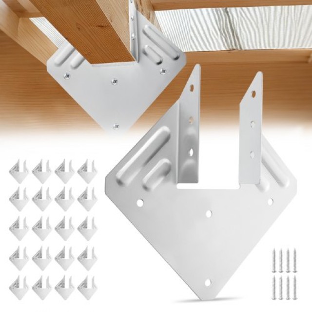 VEVOR Συνδετήρες Αντοχής για Ράφτερς 135x40x63mm 25τμχ TLDJ2XINCH25O5NJK001V0