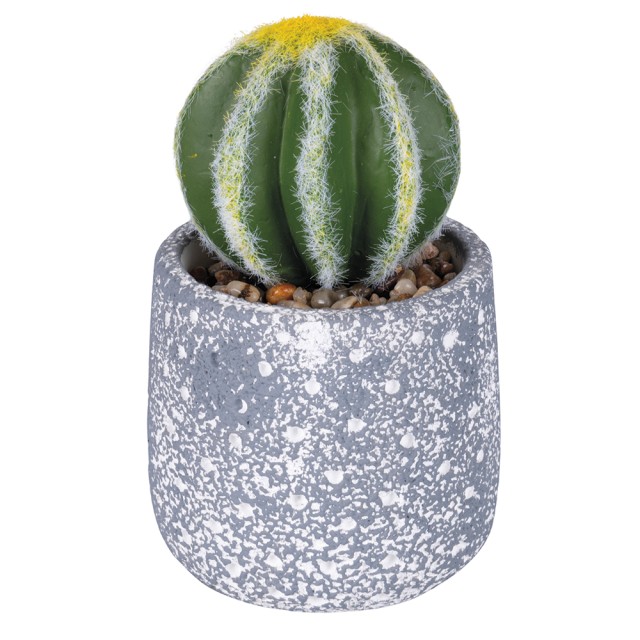 Villa DEste  Τεχνητό Φυτό Κάκτος σε Τσιμεντένιο Γλάστρα 9x15 εκ. 2188538
