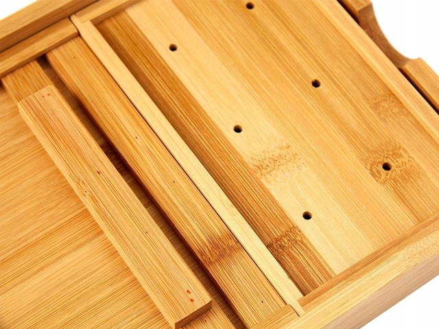 Verk Group Ρυθμιζόμενο Μεγάλο Ραφάκι Μπάνιου από Μπαμπού για Σπα 5907451332948