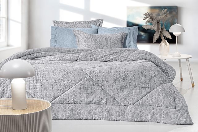 Guy Laroche King Size Πάπλωμα Surreal Silver 260X240 cm 1111086226064