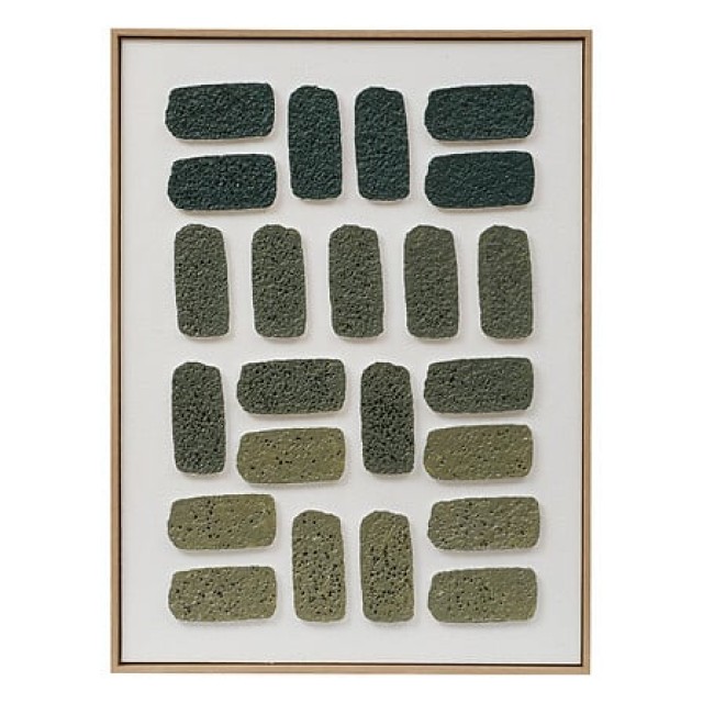 Atmosphera Πίνακας 3D Aladji 60 x 80 cm – Πράσινος 210454
