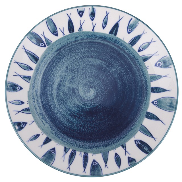 Villa DEste  Σετ πιάτων 18 τεμαχίων από πορσελάνη για 6 άτομα - Marechiaro 5918706