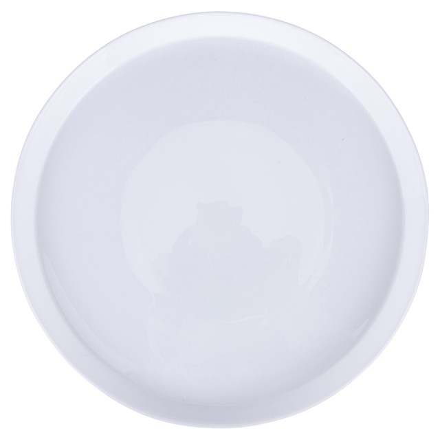 Villa DEste Σετ 4τμχ  Επίπεδο πιάτο σε οπαλίνα γυαλί 27 cm λευκό 5915380