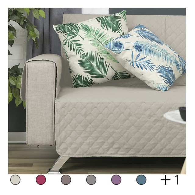 Galileo Αδιάβροχο και ανθεκτικό στους λεκέδες κάλυμμα καναπέ 2 θέσεων 223x179 cm Sibilla 2194109 Τυχαία Επιλογή Χρωμάτων