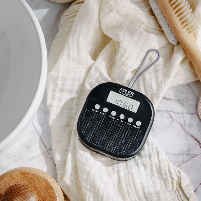Adler Αδιάβροχο Ραδιόφωνο Για Μουσική Παντού AD-1912