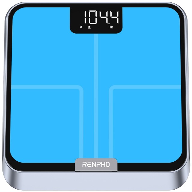 Renpho Ψηφιακή Ζυγαριά 180kg με Λιπομετρητή, WiFi & Bluetooth και Φωτιζόμενη Οθόνη R-A017