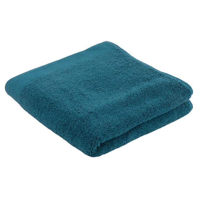 Galileo Πετσέτα από εξαιρετικά απαλό βαμβάκι 50x100 cm με κεντρικό κρίκο σε απόχρωση πορτοκαλί Sibilla 5916872